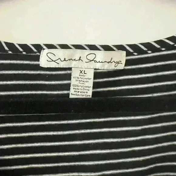 French Laundry brand tank with ruffle detail size XL (K107) - Picture 2 of 5